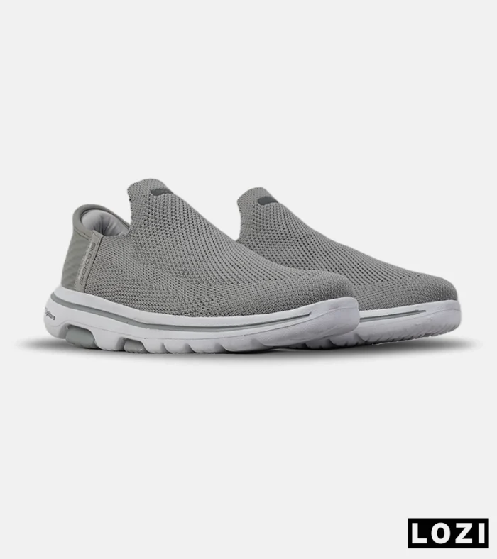کفش کتانی طبی ورزشی طوسی SKECHERS Slip-Ins مدل 8857 - Image 2