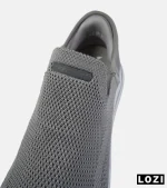 کفش کتانی طبی ورزشی طوسی SKECHERS Slip-Ins مدل 8857 - Image 6