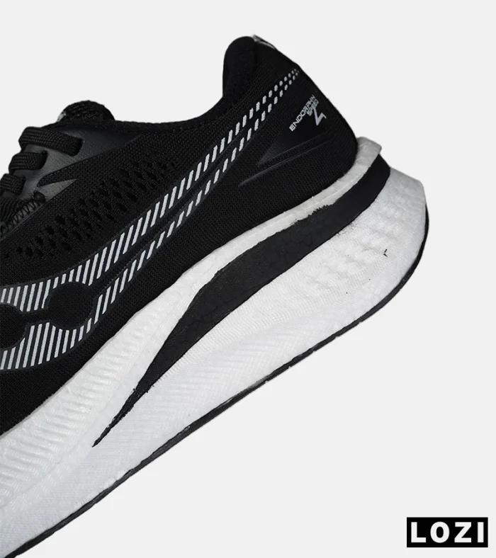 کفش کتانی مشکی Saucony Ride Review v.2 مدل 8787 - Image 4