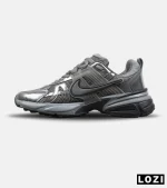 کفش کتانی مردانه و زنانه خاکستری Nike Cushlon V2K مدل 8833 - Image 3