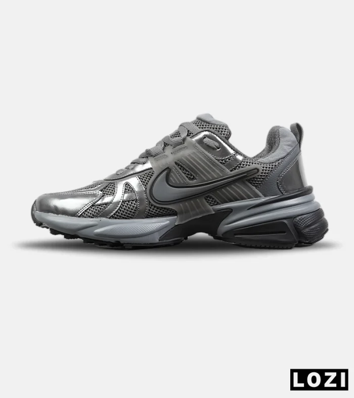 کفش کتانی مردانه و زنانه خاکستری Nike Cushlon V2K مدل 8833 - Image 3
