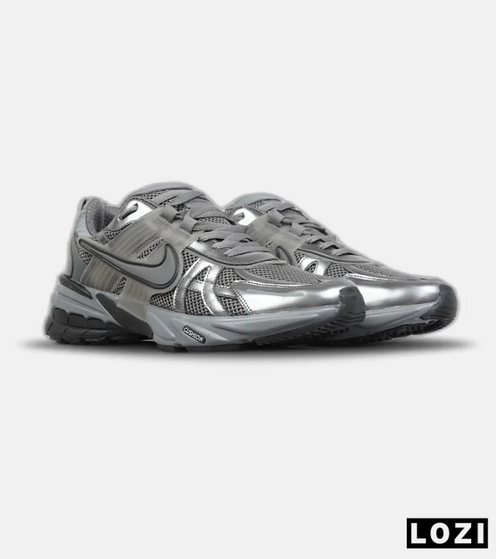 کفش کتانی مردانه و زنانه خاکستری Nike Cushlon V2K مدل 8833 - Image 2