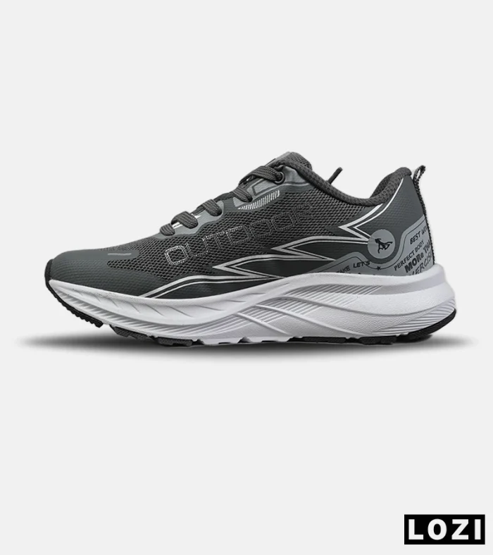 کفش کتانی خاکستری مردانه و زنانه Salomon OutDoor مدل 8909 - Image 3