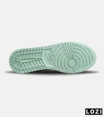 کفش کتانی مردانه و زنانه کرم سبز NIKE jordan 1 مدل 8789 - Image 7