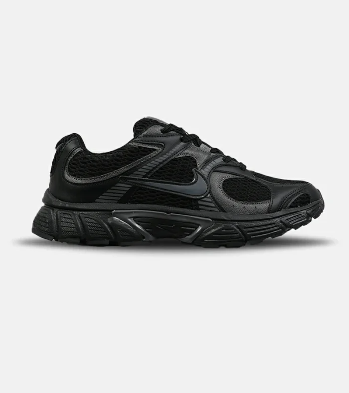 کفش کتانی مردانه و زنانه مشکی خاکستری نایک NIKE v5 RNR مدل 8809 - Image 1