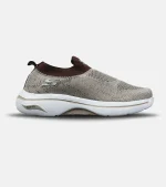 کفش کتانی طبی ورزشی کرم قهوه ای SKECHERS Archfit مدل 8818