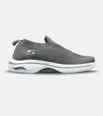 کفش کتانی طبی ورزشی خاکستری SKECHERS Archfit مدل 8808