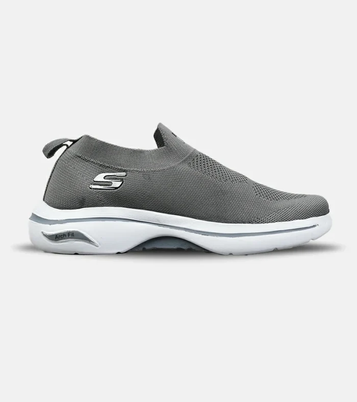 کفش کتانی طبی ورزشی خاکستری SKECHERS Archfit مدل 8808 - Image 1
