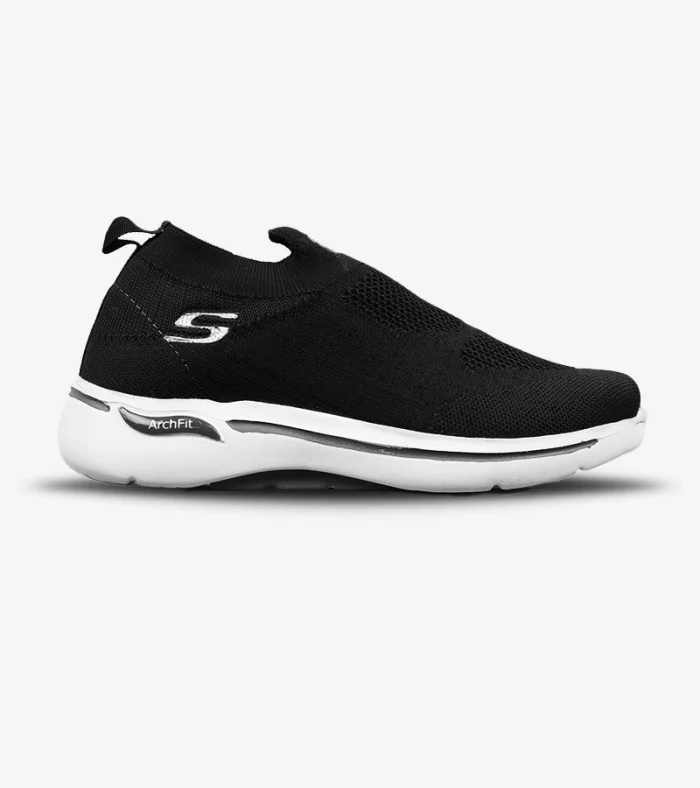 DSC03597 کفش کتانی طبی ورزشی مشکی SKECHERS Archfit مدل 8807 - Image 1