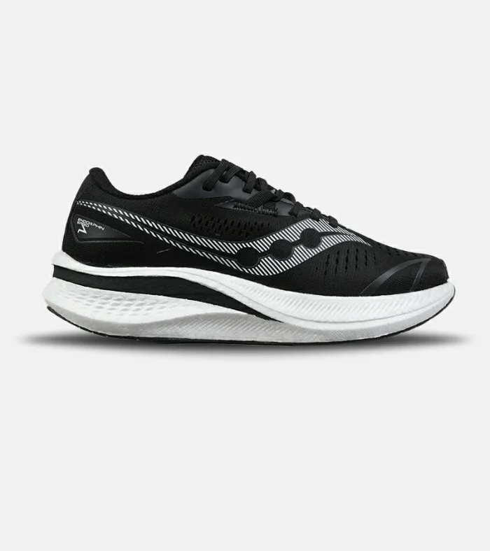کفش کتانی مشکی Saucony Ride Review v.2 مدل 8787 - Image 1