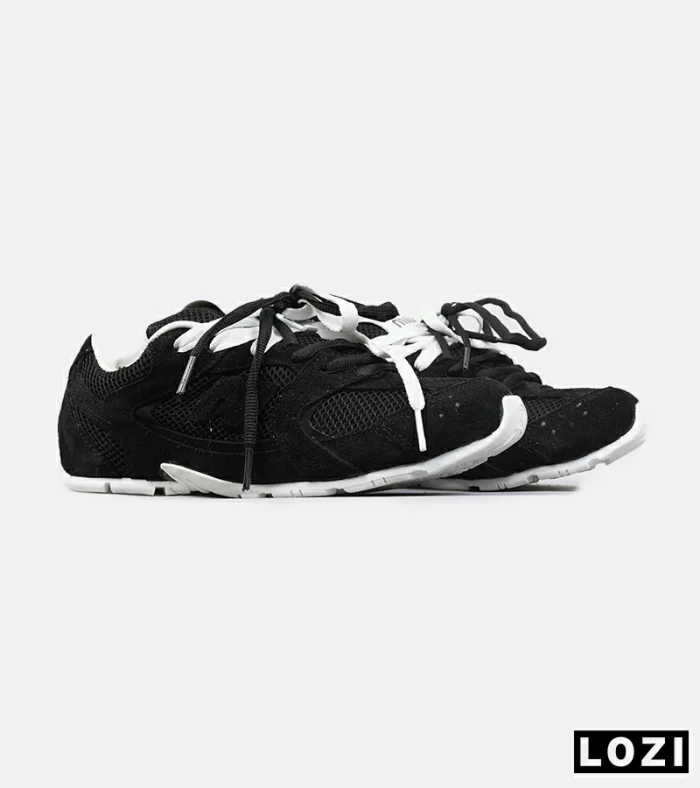 کفش کتانی مردانه و زنانه مشکی New Balance 530 x Miu Miu مدل 8881 - Image 4