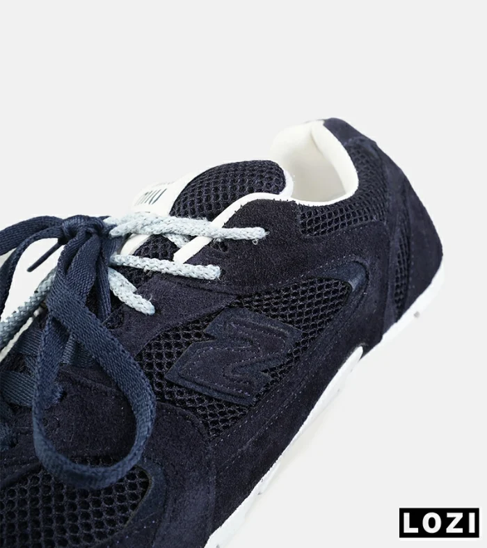 کفش کتانی مردانه و زنانه سرمه ای New Balance 530 x Miu Miu مدل 8879 - Image 4
