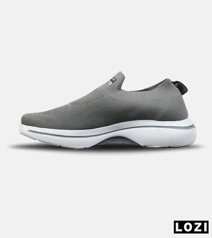 کفش کتانی طبی ورزشی خاکستری SKECHERS Archfit مدل 8808 - Image 2