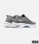 کفش کتانی طبی ورزشی خاکستری SKECHERS Archfit مدل 8808 - Image 3