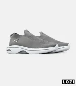 کفش کتانی طبی ورزشی خاکستری SKECHERS Archfit مدل 8808 - Image 4
