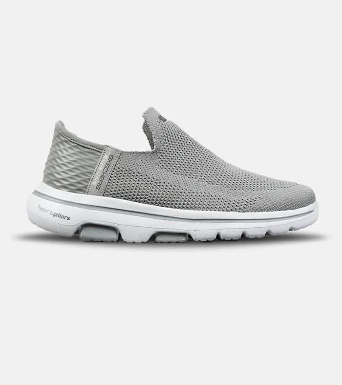 کفش کتانی طبی ورزشی طوسی SKECHERS Slip-Ins مدل 8857 - Image 1