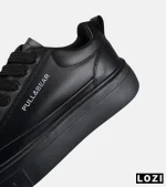 کتانی کژوال پول اند بیر مشکی زنانه | خرید کفش اسپرت Pull&Bear مدل 9087 - Image 4