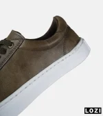 کتانی کژوال پول اند بیر سبز مردانه | خرید کفش اسپرت Pull&Bear مدل 9086 - Image 4