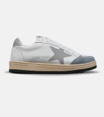کتانی کژوال گلدن گوس سفید طوسی مردانه و زنانه | مدل 9142 | کفش اسپرت Golden Goose