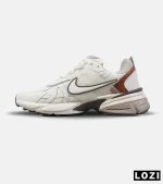 کفش کتانی مردانه و زنانه کرم قهوه ای  Nike Cushlon V2K مدل 8266 - Image 3