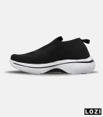 کفش کتانی طبی ورزشی مشکی SKECHERS Archfit مدل 8807 - Image 3