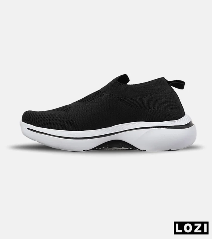 کفش کتانی طبی ورزشی مشکی SKECHERS Archfit مدل 8807 - Image 3