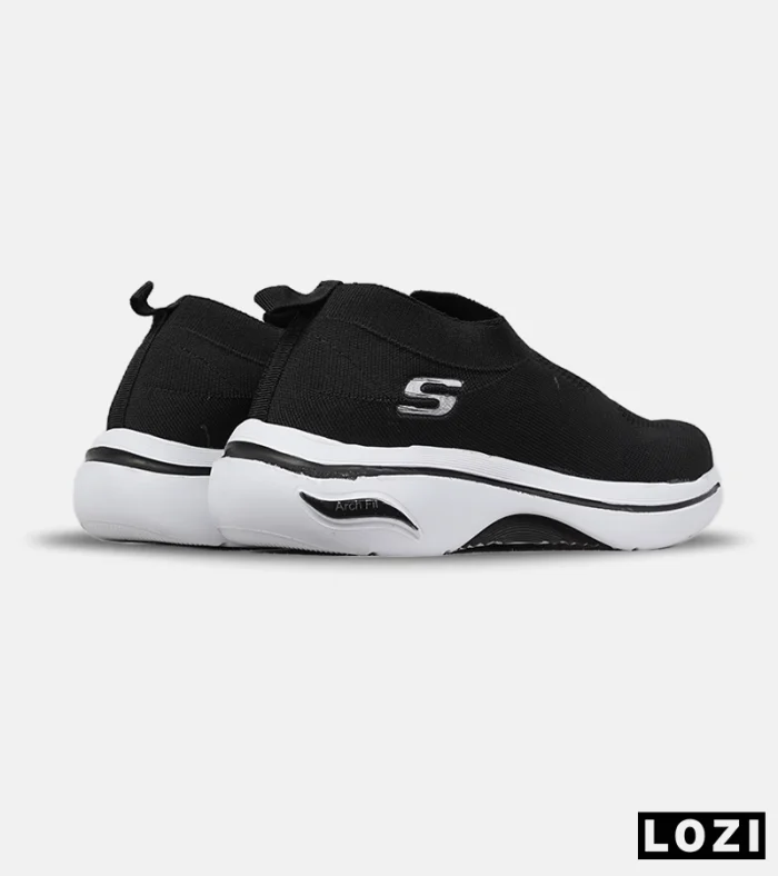 کفش کتانی طبی ورزشی مشکی SKECHERS Archfit مدل 8807 - Image 5