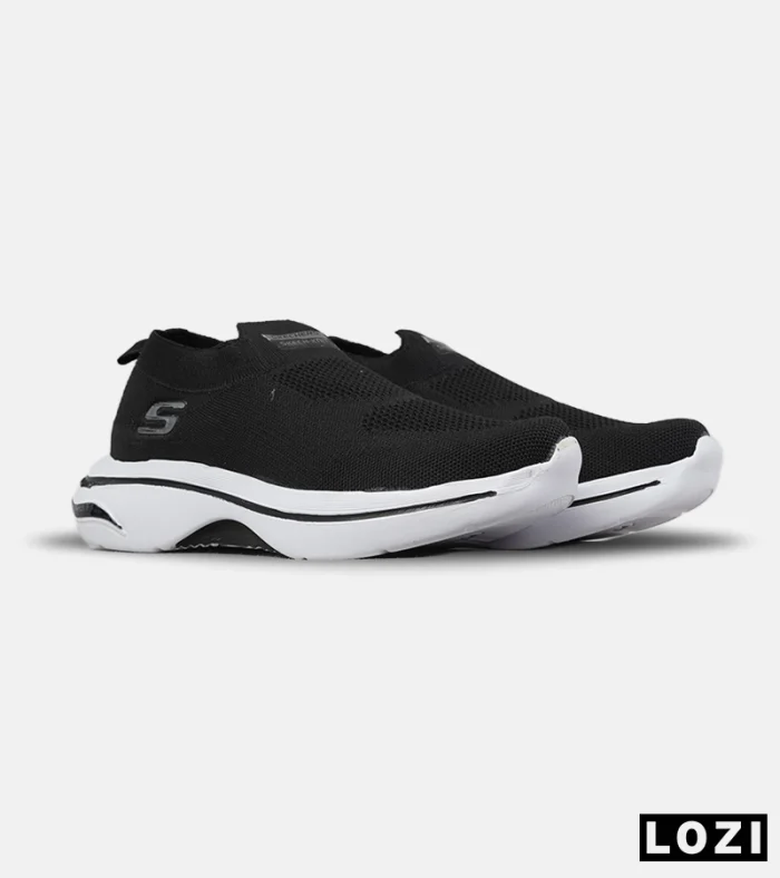 کفش کتانی طبی ورزشی مشکی SKECHERS Archfit مدل 8807 - Image 2