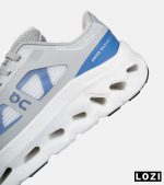 کتانی آن رانینگ Cloudmonster سفید آبی | مدل 9241 | کفش اسپرت مردانه و زنانه - Image 4