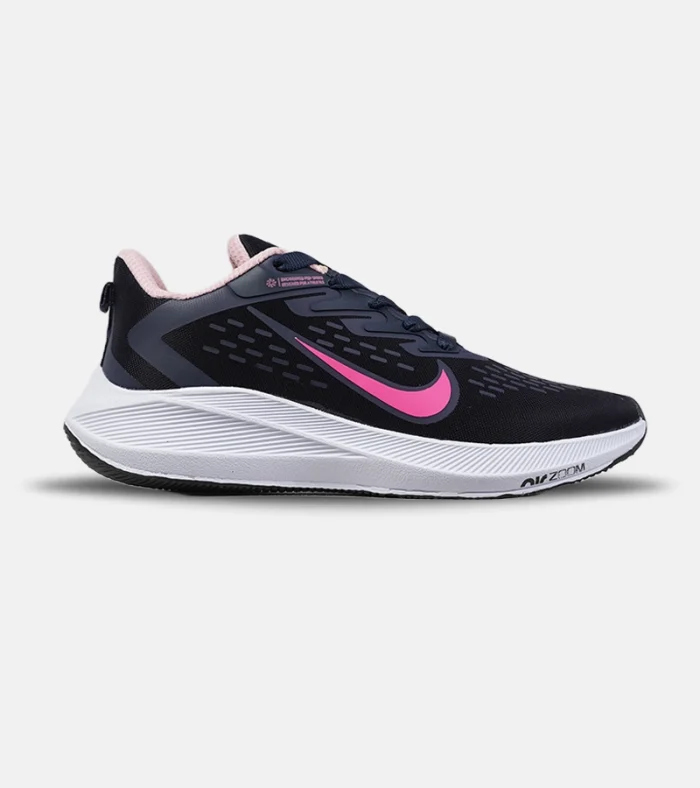 کتانی نایک Air Zoom مشکی صورتی | مدل 9248 | کفش اسپرت مردانه و زنانه - Image 1