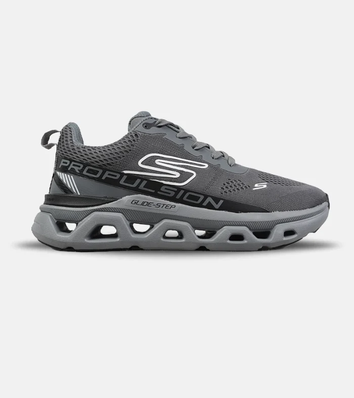9365 کتانی اسکیچرز Glide-Step طوسی مدل 9365 | مردانه و زنانه | اسپرت و روزمره - Image 1