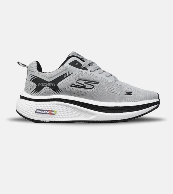 کتانی طبی ورزشی طوسی اسکیچرز Go Run Elevate مدل 9499 | راحتی و استایل اسپرت - Image 1