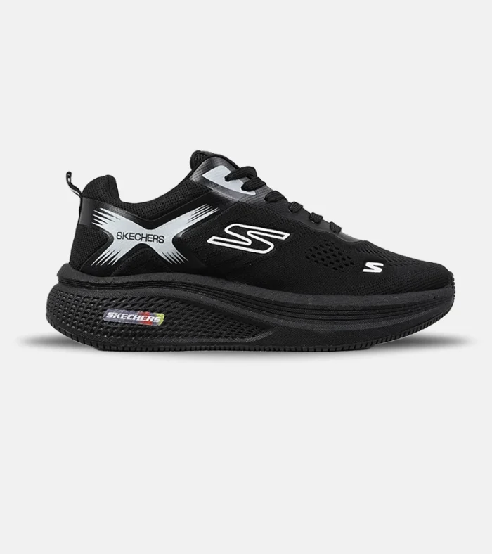 کتانی اسکیچرز Go Run Elevate مشکی مدل 9505 | کفش ورزشی مردانه و زنانه - Image 1