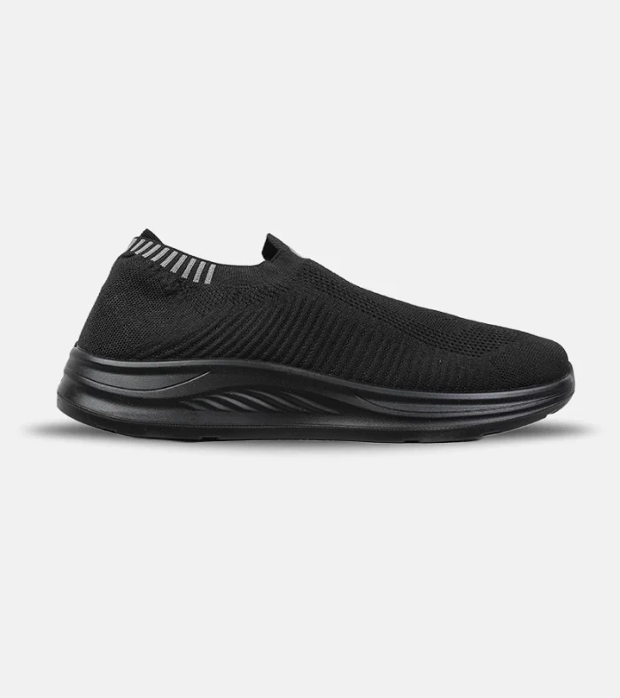 کتانی طبی بدون بند مشکی اسکیچرز Go WALK مدل 9529 | راحتی و استایل اسپرت مردانه و زنانه - Image 1