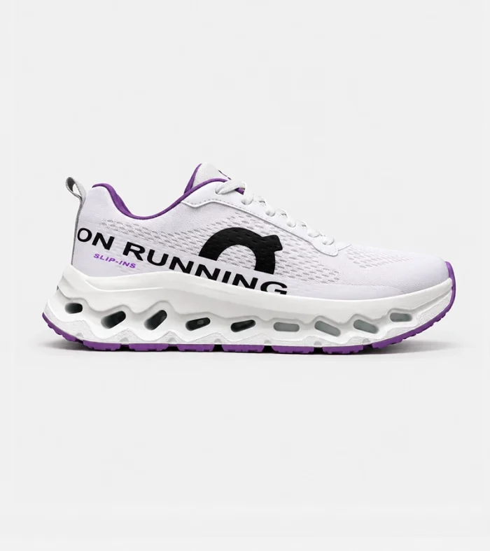 9612 کتانی سفید بنفش On Cloudmonster مدل 9612 | اسپرت و مدرن - Image 1